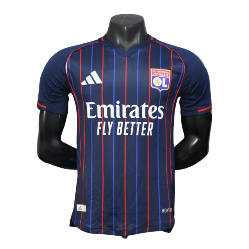 2025-07-16111021660 2025-26 olympique Lyonnais away football jersey - player version - Image 1