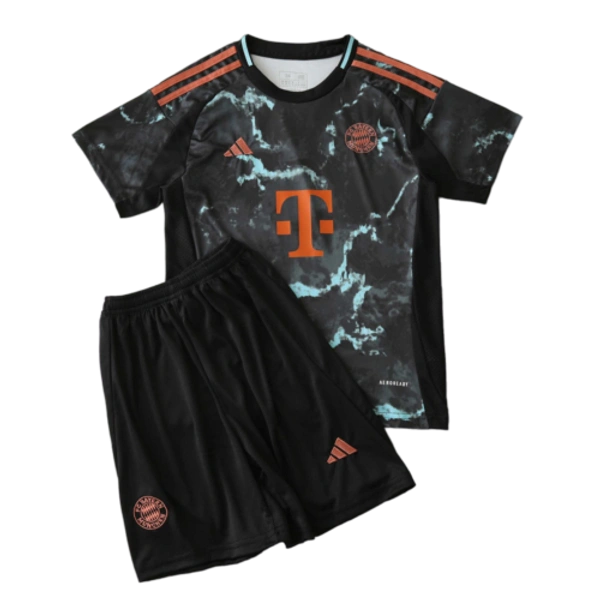 24-25 Bayern Munich Away Kids Soccer Jerseys