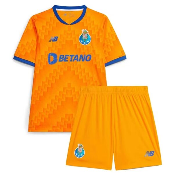 Kids FC Porto Away Kits(Jersey+Shorts) 2024-25