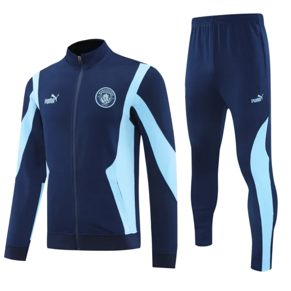 Manchester City Training Kit (jacket+Pants) Royalblue 2025-26