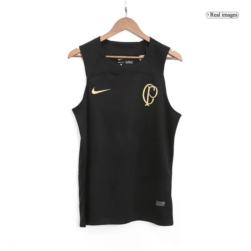 33d7e913cc Corinthians 2023/24 Training Vest Black Replica - Image 1