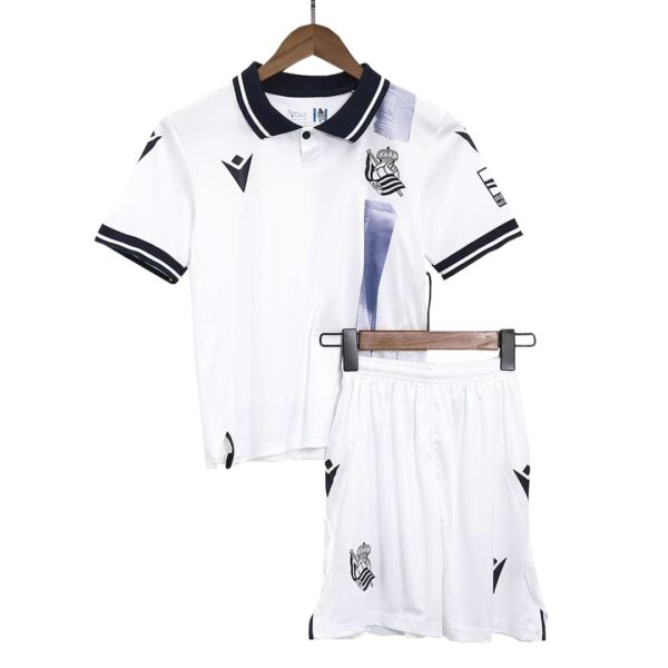 Real Sociedad Third football jersey Kids Kit 2023-24