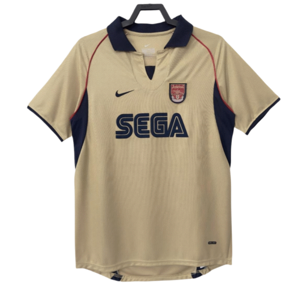 Arsenal Retro  Away Football Shirt 2001/2002