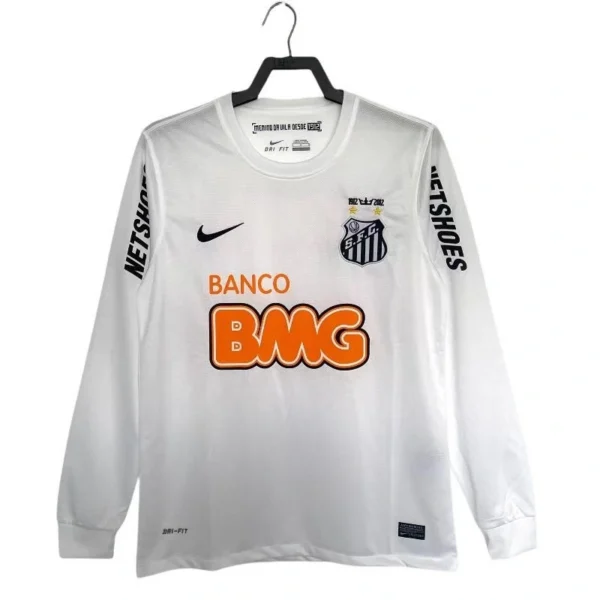 Santos FC Retro Jersey Home Long Sleeves 2012-13