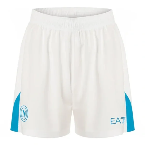 2024-25 Napoli Home White Shorts