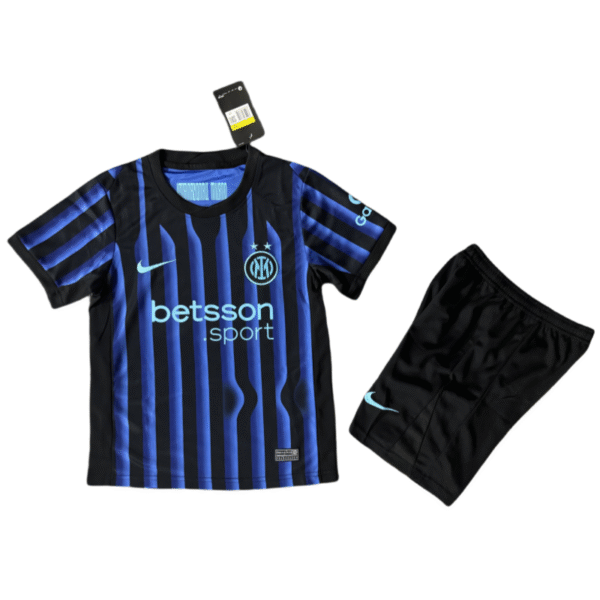 2025/2026 Inter Milan Home Kids fan edition football shirt kit
