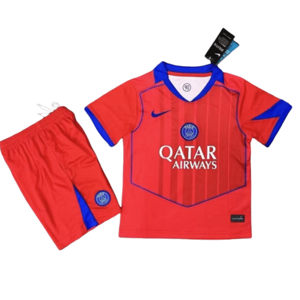 PSG Away Kids Football Shirt Kit 2025-26 Fan Edition
