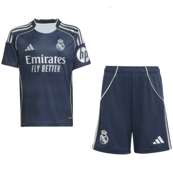 Real Madrid Away Soccer Jersey Kit 25-26