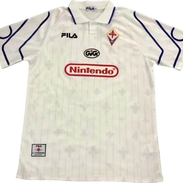 97-98 Fiorentina Retro Jersey Away