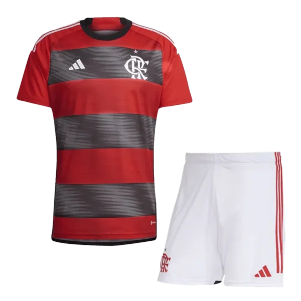 CR Flamengo 23-24  Home Kit Jersey+Shorts