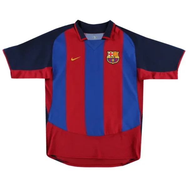 2003/04 Barcelona Retro Jersey Home