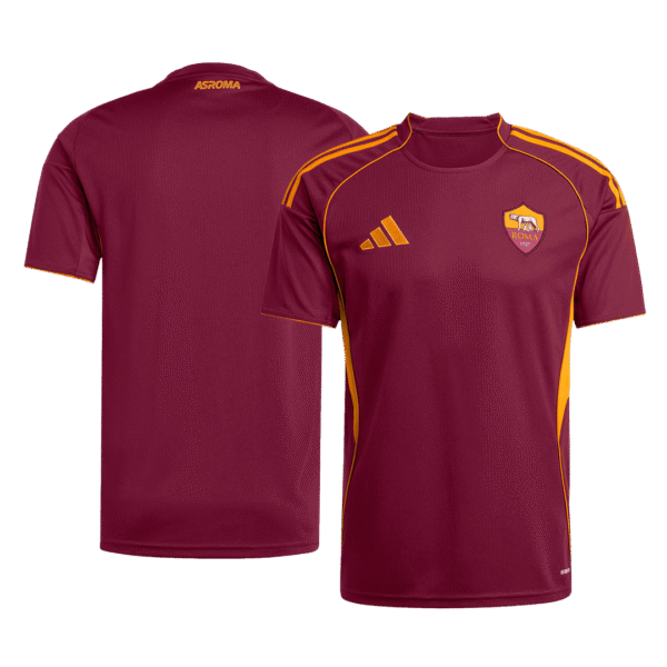 Roma Soccer Jersey Home Custom Shirt 2025-26