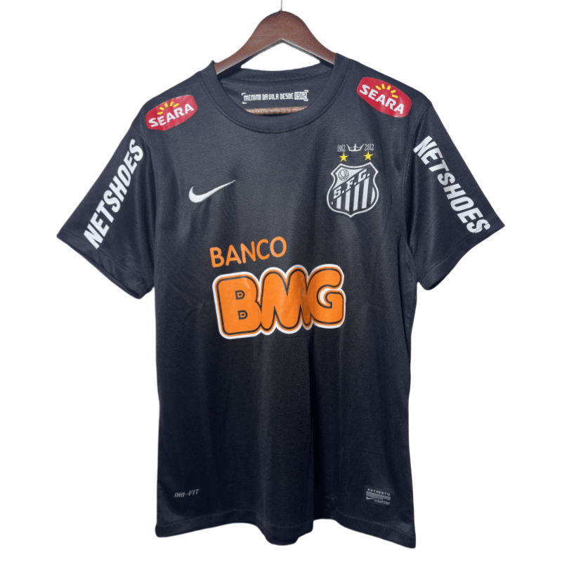 cc7a867e38 NEYMAR JR #11 Santos FC Retro Jersey Home Shirt 2011-12 - Image 1