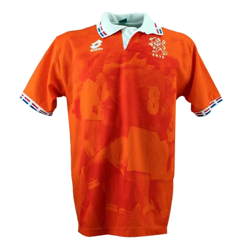 Netherlands Retro Jersey Home Euro Cup 1996