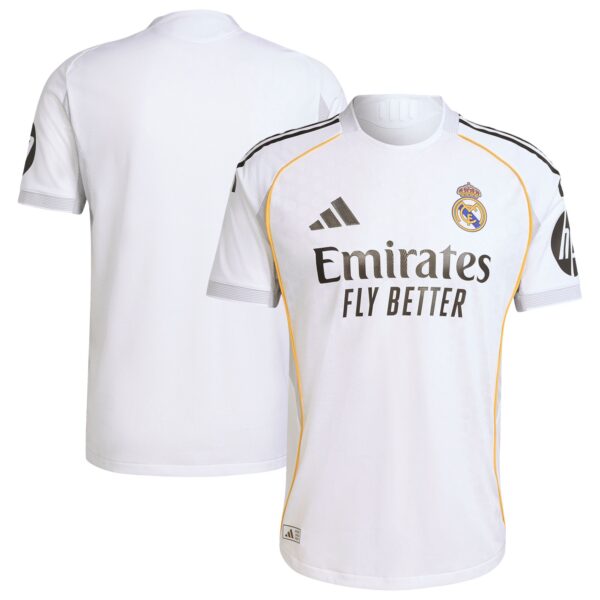 2025-26 Real Madrid Home Soccer Jersey Fan Version Shirt