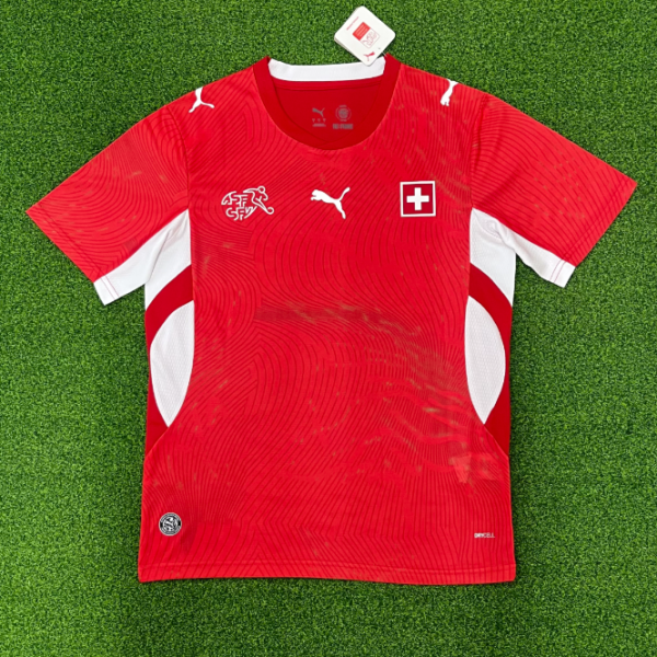 Swiss fans' version of the national team home jersey for the 26-27 season