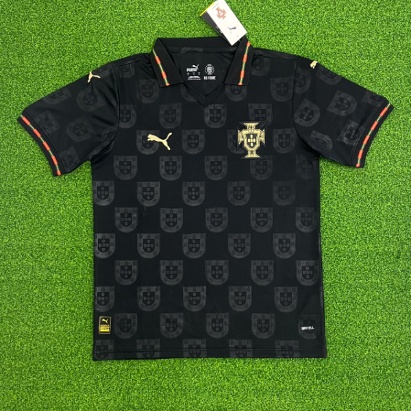 2026-27 Portugal Black Special Edition Replica National Team Jersey
